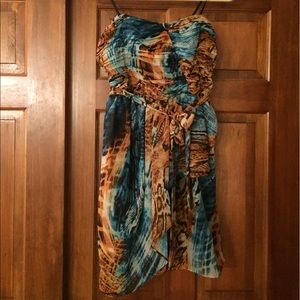 Snake Patterned Dress